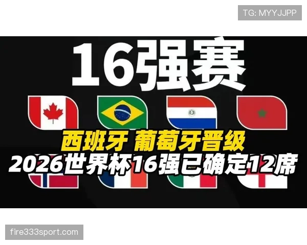 2026世界杯16强对阵回顾：已确定席位与完整晋级路径